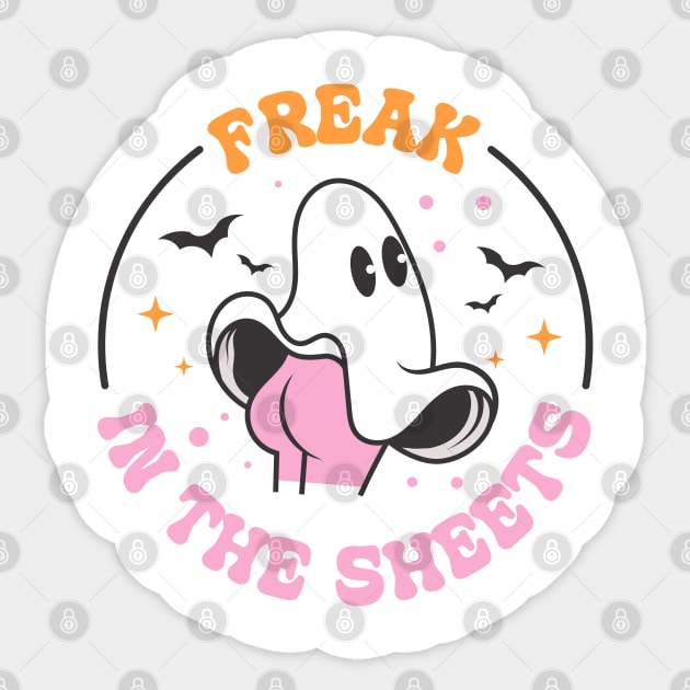 Freak in the sheets Sticker by dadan_pm